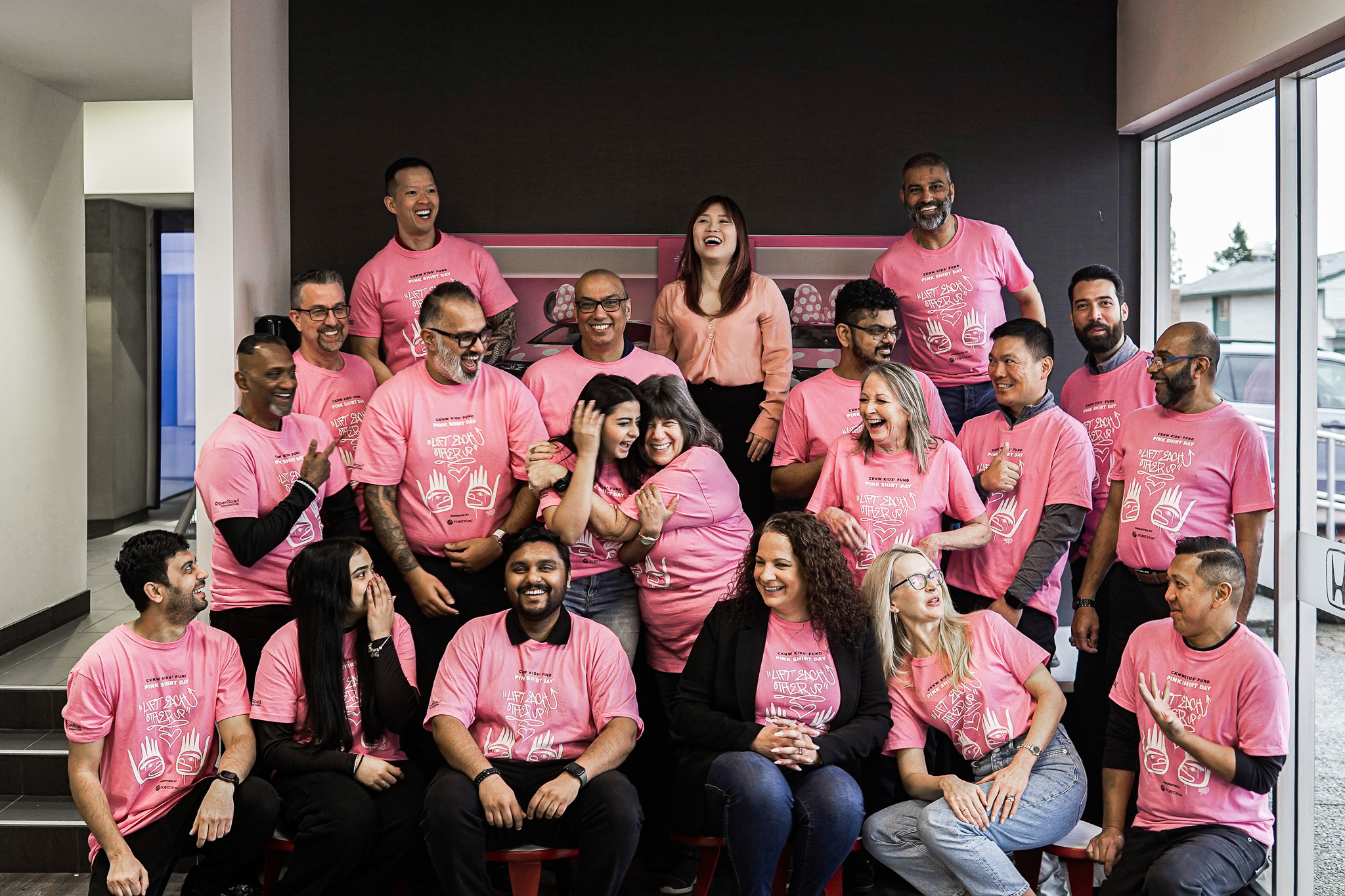 OpenRoad Group Raises Awareness for Pink Shirt Day