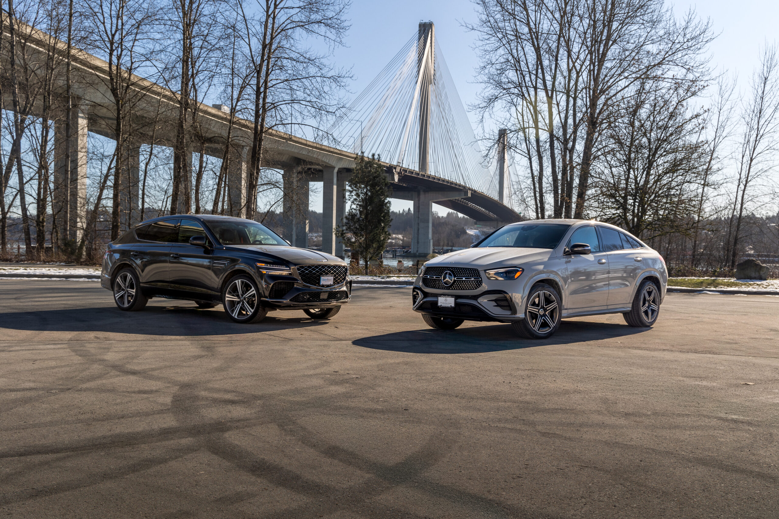 Coupe SUV Showdown: 2025 Genesis GV80 Coupe vs 2025 Mercedes-Benz GLE Coupe